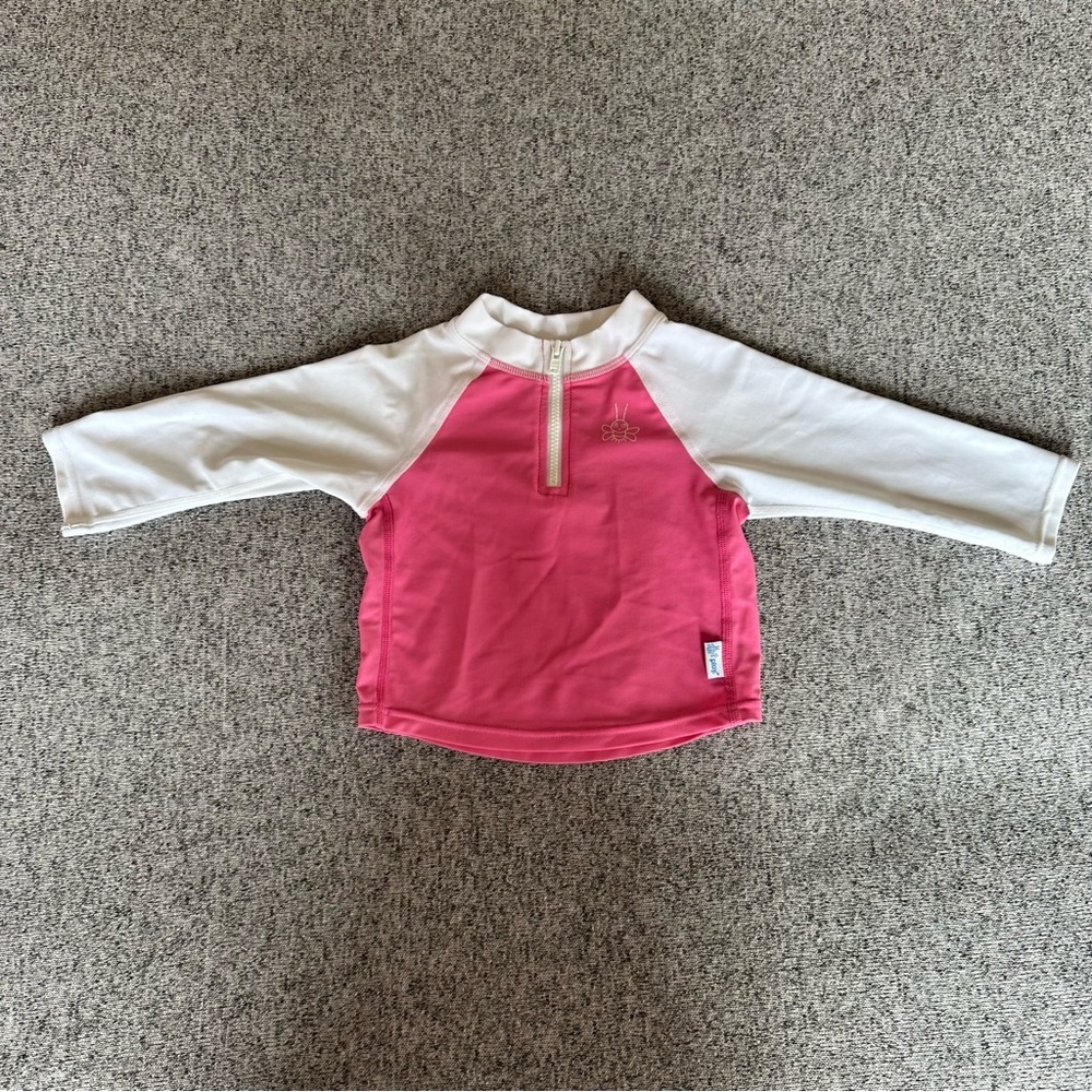 🌟3/$20🌟 iPlay UPF50+ Swim Shirt Rash Guard Infant Baby 12 Months